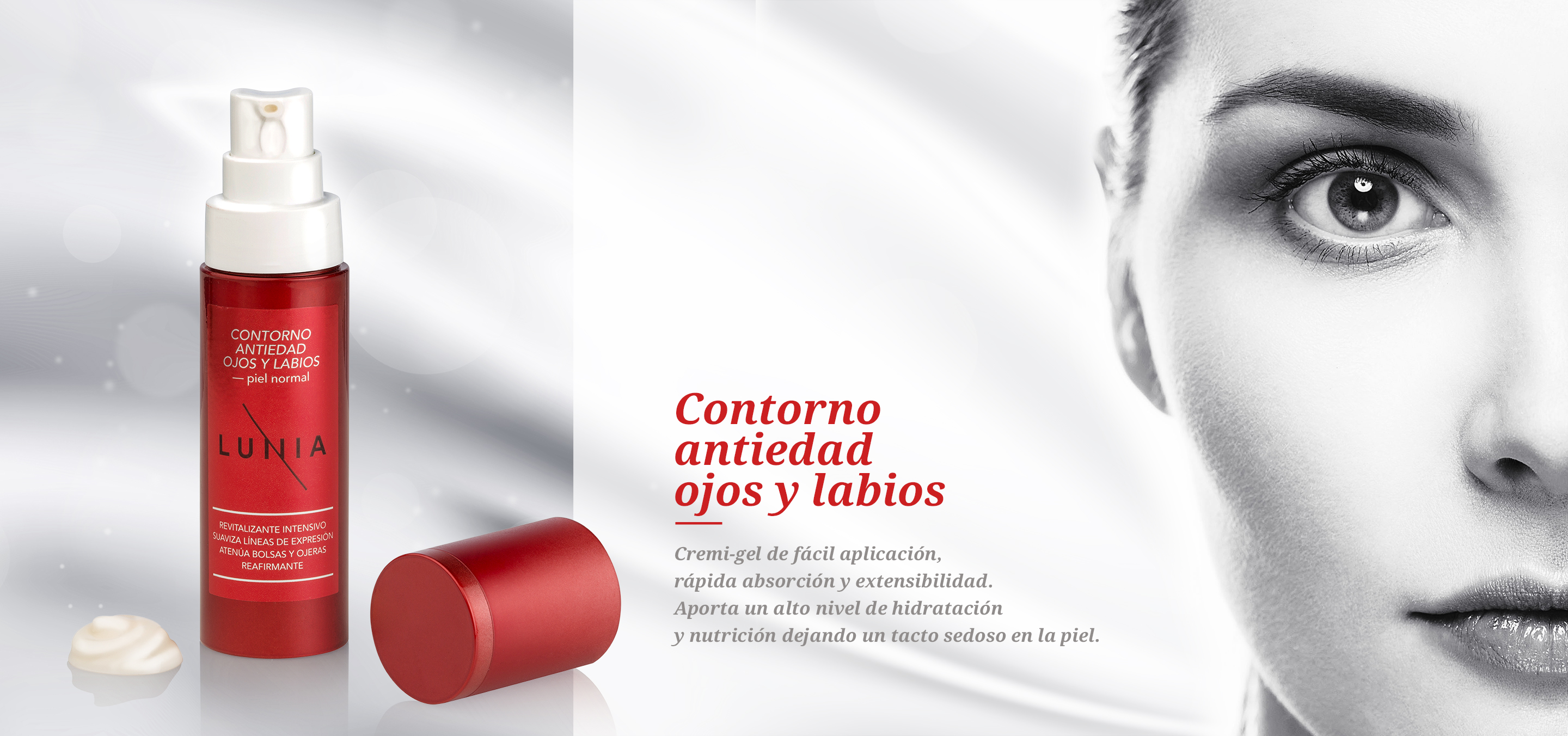 Contorno Antiedad Ojos y Labios - LUNIA Cosmetics